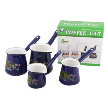 Enamel Coffee Can/ Coffee Pot